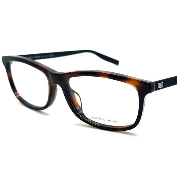 NEW DIOR BLACKTIE199F NEW Havana/Matte Black Men Eyeglasses 57mm 17 145 - Picture 1 of 9